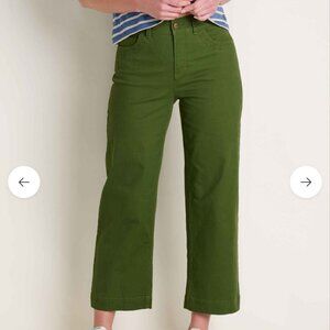 Toad and Co Earthworks Wide Leg Epidote Size 16